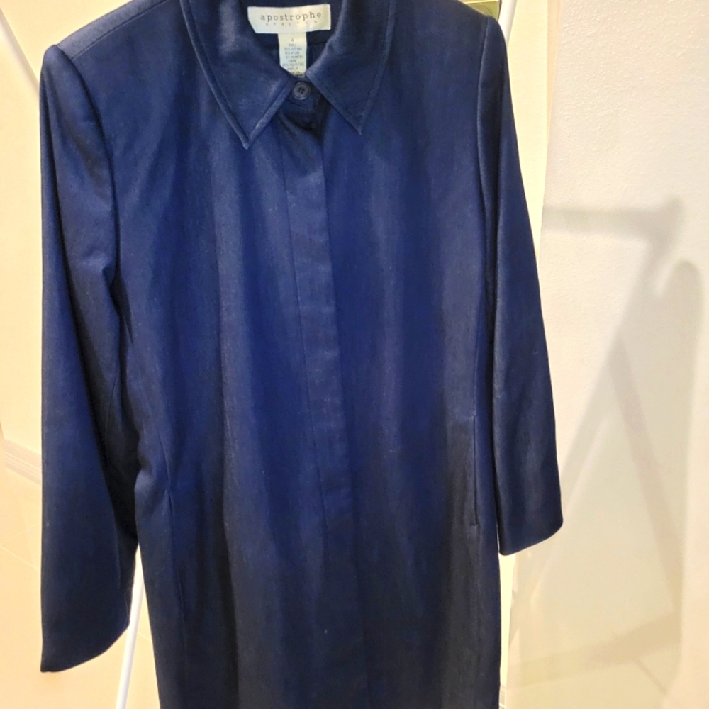 Apostrophe Demin Long Jacket